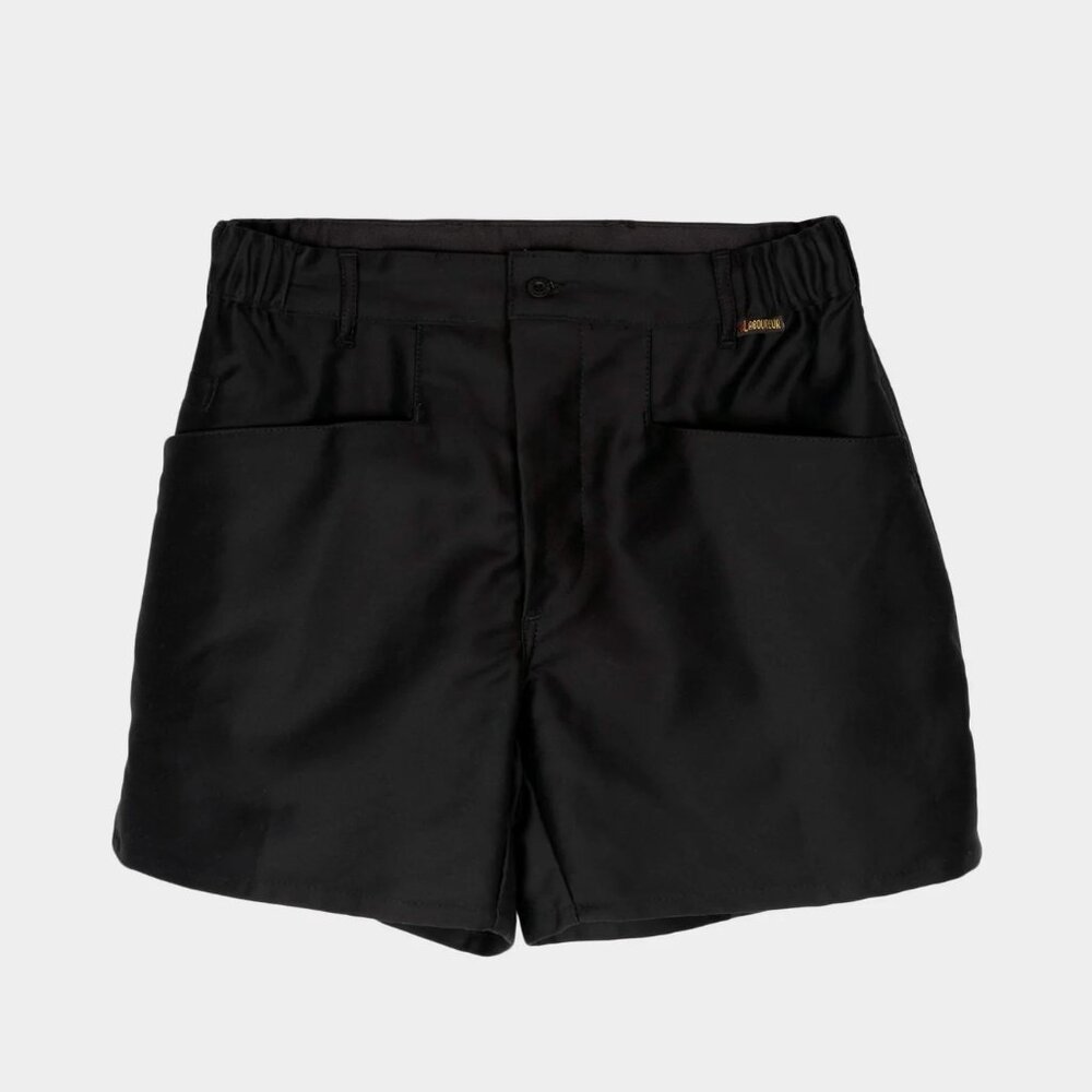 Le Laboureur French Moleskin Work Short in Black  EU 38/US 28